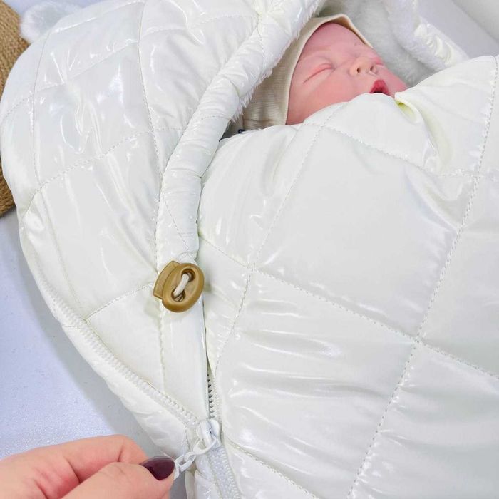 Зимний конверт для новорожденных