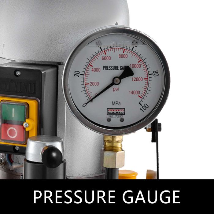 Pompă hidraulică electrică 750W, 700 bar, rezervor 8L, dublu sens