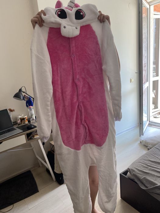Kigurumi кигуруми розов еднорог за деца и младежи