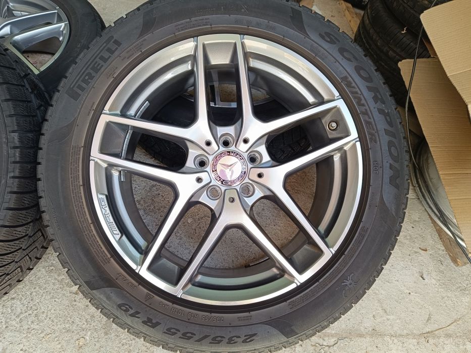 Оригинални джанти с гуми зимни 19 цола за Mercedes GLC дот 2020г