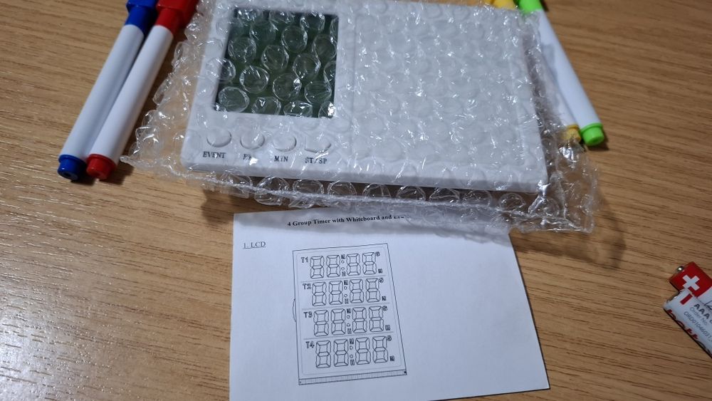 Cronometru digital pescuit