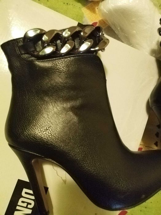 Botine noi, elegante ,negre nr 37