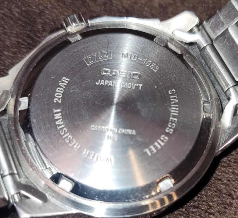 Часовник Casio mtd1053