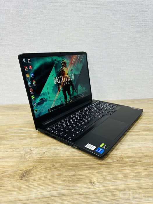 Lenovo GAMING Core i5-11Gen+GTX1650 Мощный, Игровой ноутбук для Игр