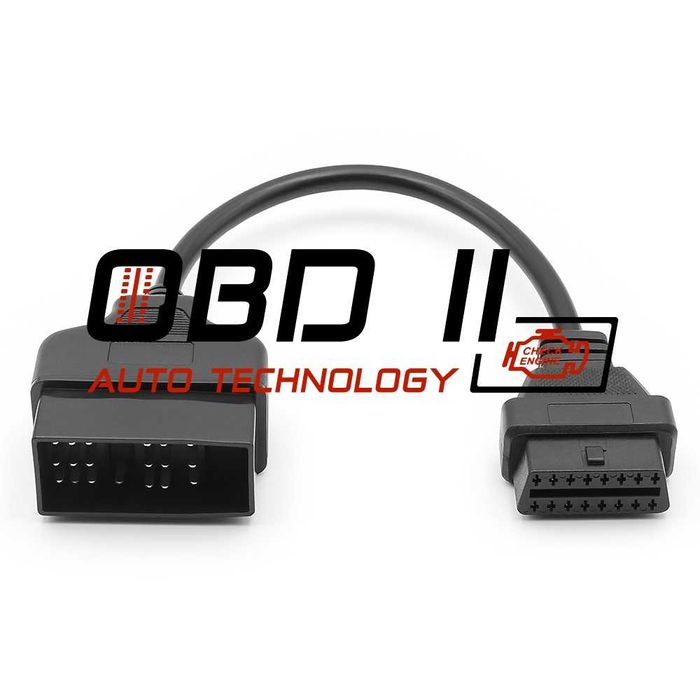 Кабел / Преходник / Адаптер за Toyota 22 Пина 22 Pin Тойота Delphi