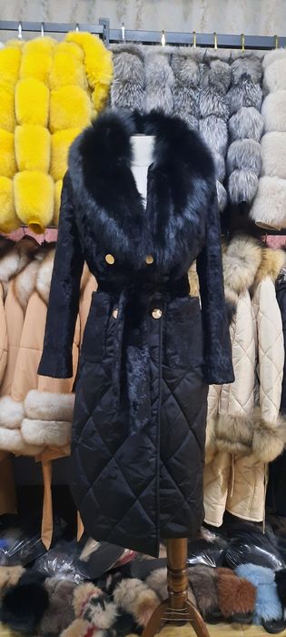 НАМАЛЕНИЕ!палта с естествен пух/палто/яке/