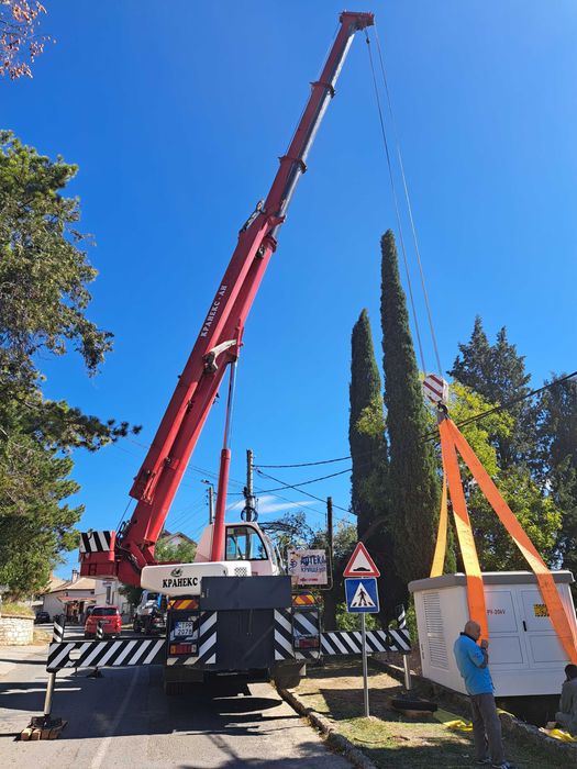 Услуги с автокран/кран под наем в Стара Загора и регион