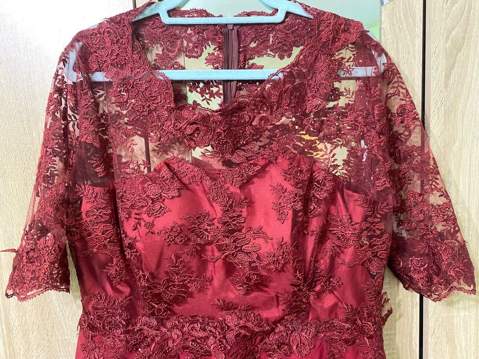 Бална рокля шита по поръчка 2018 година