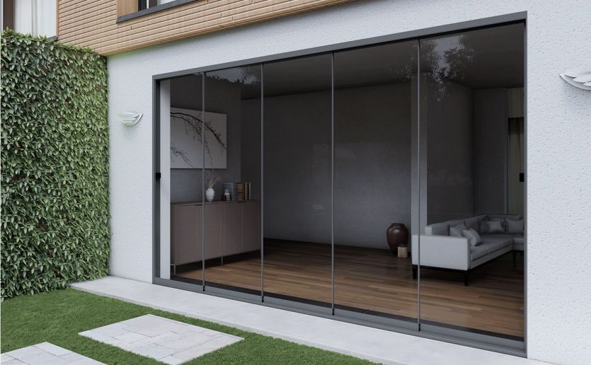 Terase din sticla securizata.sisteme din sticla securizata