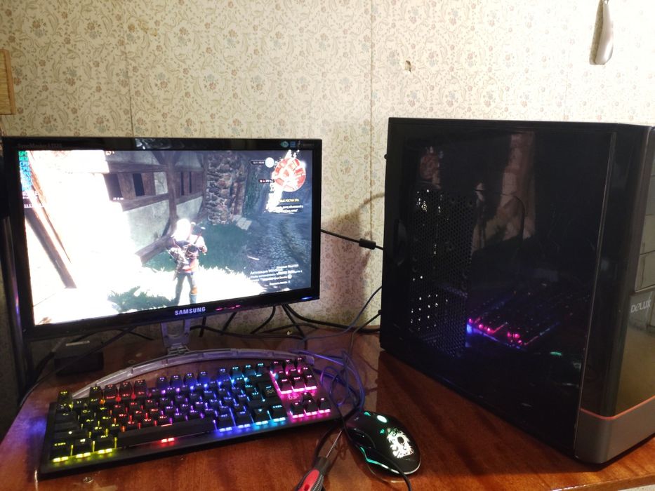 Компьютер 4 ядра, 8гб озу, gtx750 1гб