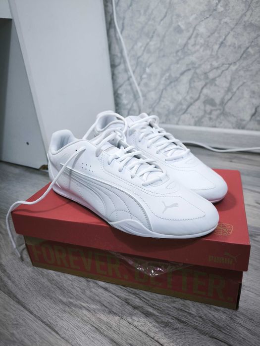 Кроссовки мужские белые Puma Speedcat 45 размер