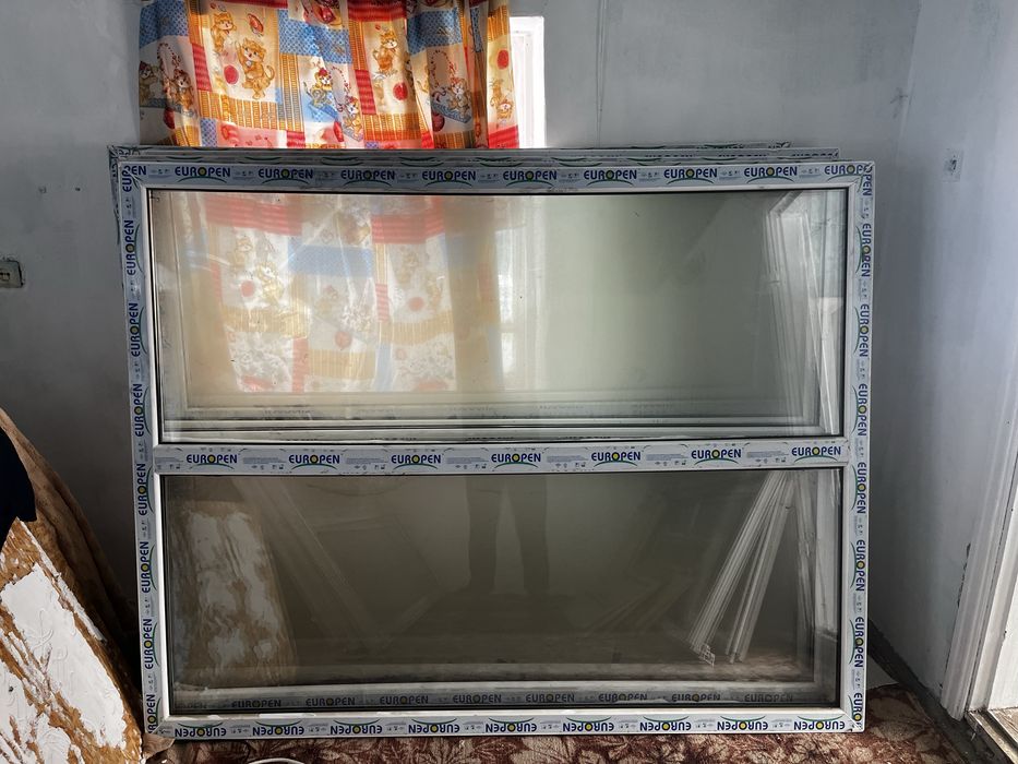 Новые окна общее 8 шт 2х1,5 и 2х1,25