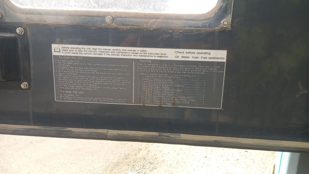 Дизельный генератор Airman (Япония)  SDG45