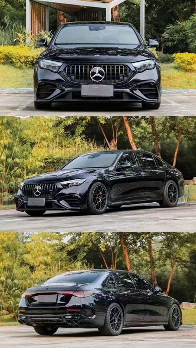 W214 E53AMG пълен пакет калници броня предна задна фарове джанти праго