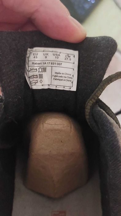 Маратонки Napapijri Rabari, Спортни обувки с велур и кожа