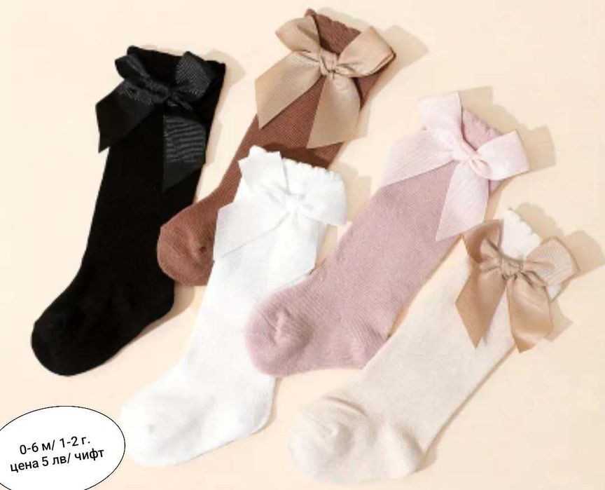 Детски и бебешки чорапки