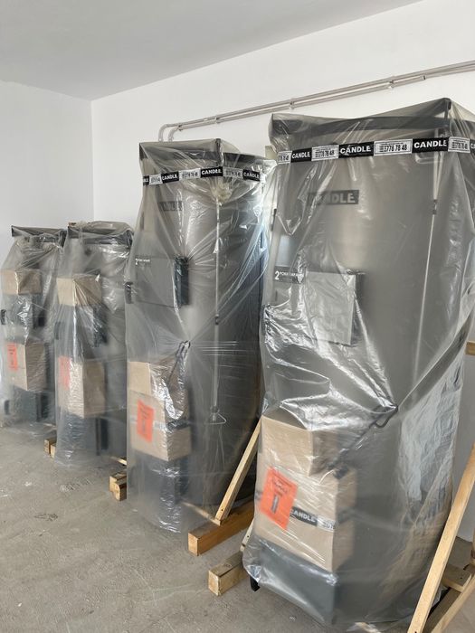 Centrala tip lumânare Candle cu automatizare pe lemne  20,30,35,50 kw