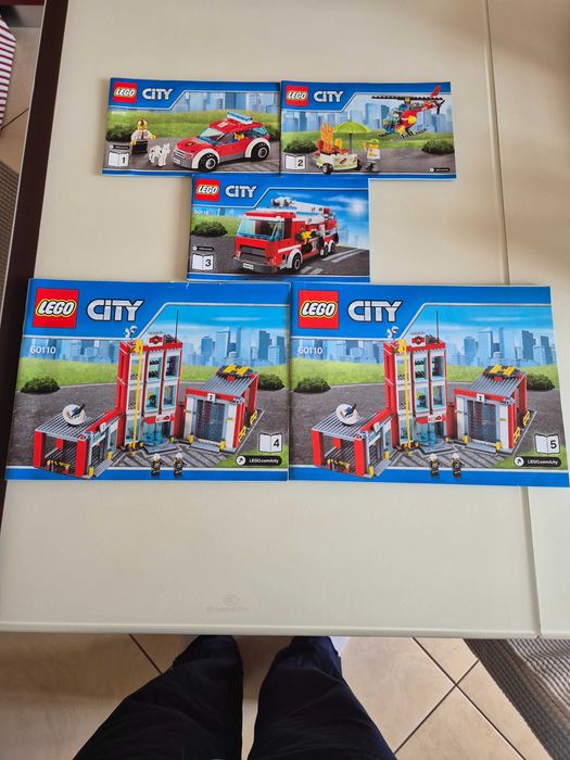 Lego City 60110 Stația de pompieri !!