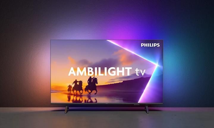 Телевизор с подсветкой 4K QLED Philips