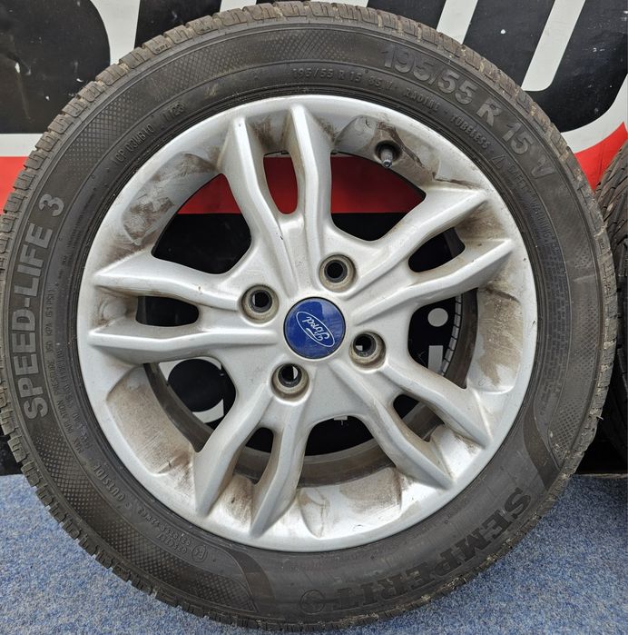JanteAliaj 15''4x108FordFiestaFocusCauciucuriVaraAnvelopeVara195-55-15''