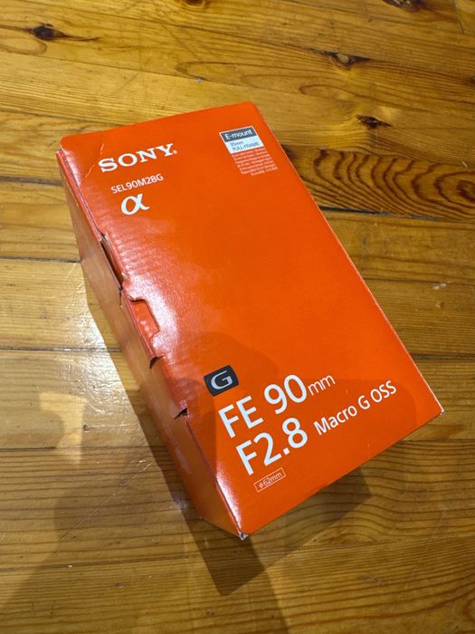 Sony FE 90mm F2.8 macro OSS
