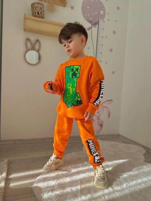 Compleu băieți Minecraft