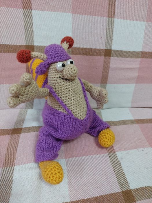 Вязаная игрушка ! Улитка Майя.