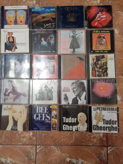VANGELIS,Mike Oldfield,Status Quo,Santana,BEE GEES,Ruleta Canada