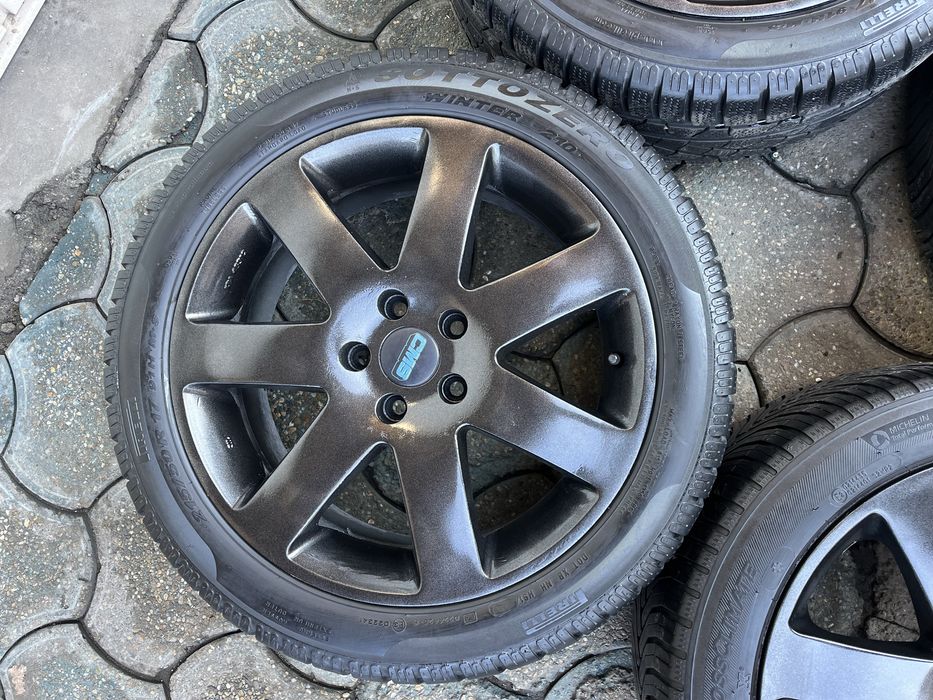 Jante aliaj 5x108mm, anvelope 215/50 R17 Ford Focus, Volvo, Peugeot