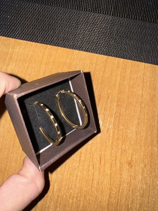 Срочно продам конго серьги золотой