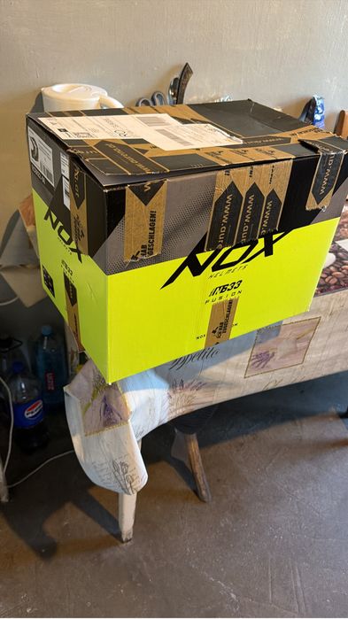 Casca NOX N633 MX FUSION Negru/Titan