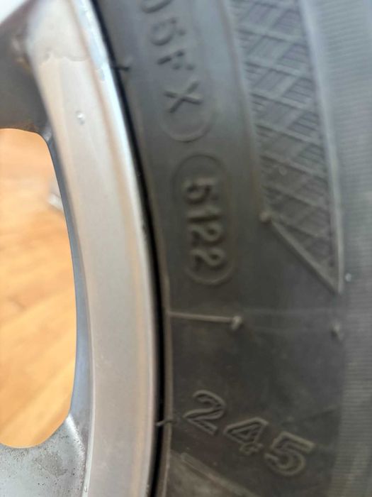 Оригинални джанти 18" OEM AUDI LE MANS с летни гуми дот 22-24.