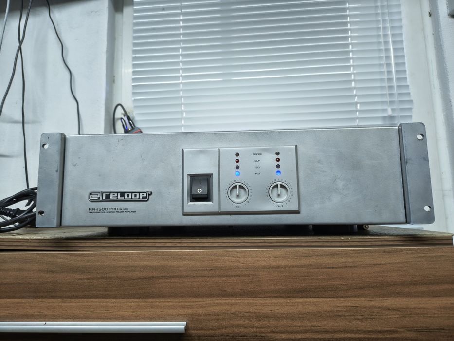 Професионално  крайно стъпало RELOOP RA-1500 2x480w