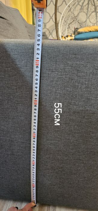 Разпъващ диван сив