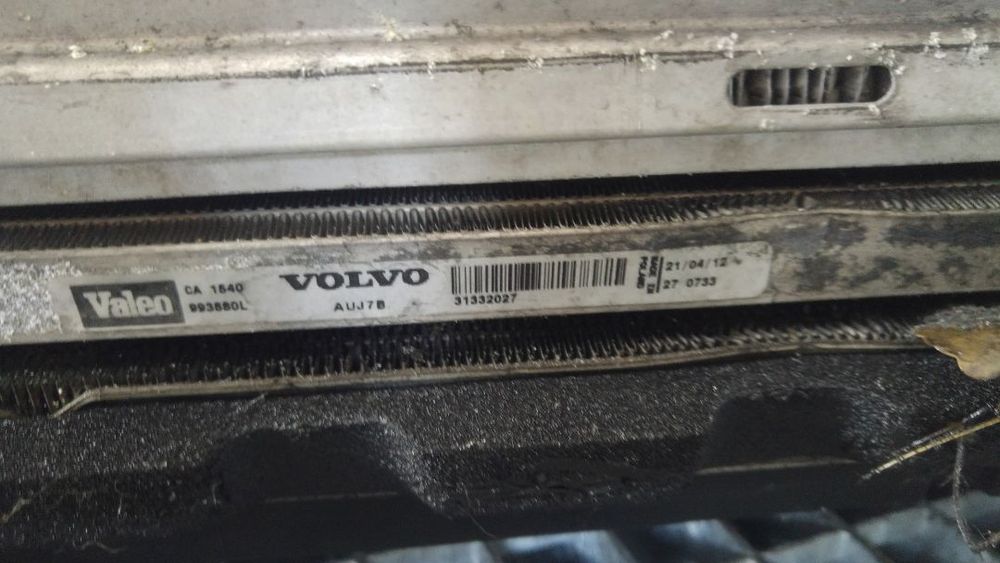 ansamblu radiatoare intercooler-apa-clima 2.0 d volvo xc60 2010-2014 31332027