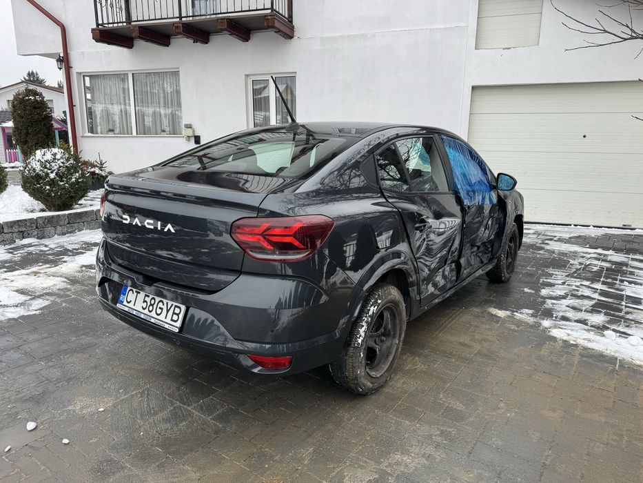 Dacia logan facelift 2024 avariat