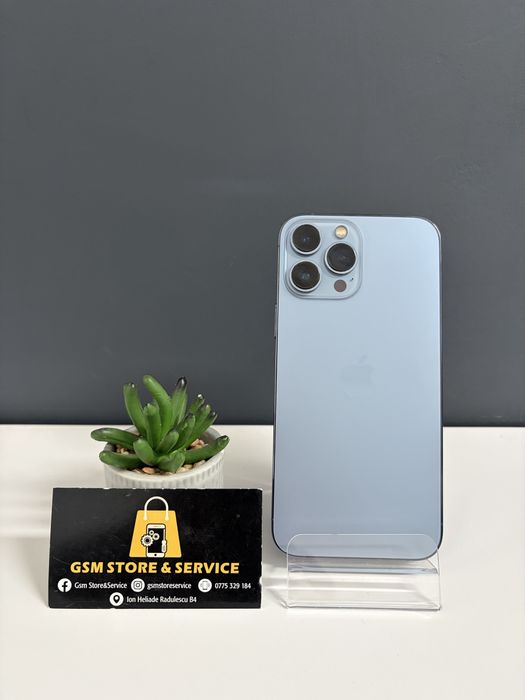 Iphone 13 Pro Max Sierra Blue 128Gb Garantie Gsm Store&Service