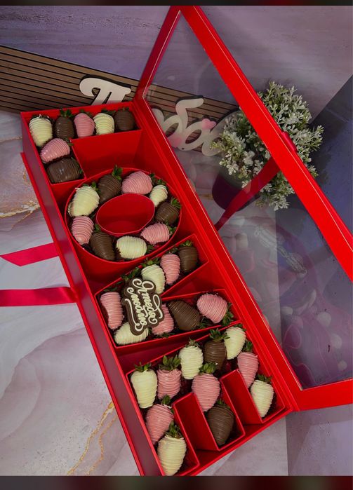 Тәтті клубника в шоколаде — доставка бар