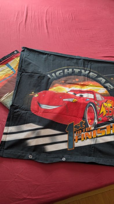 Lenjerie pat cars Mcqueen
