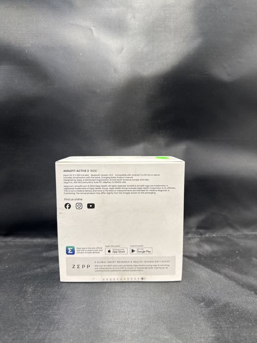 Amazfit Active 2 NFC Premium Version Black