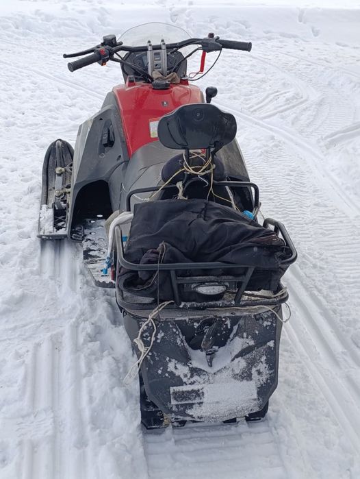 Снегоход в идеальном состоянии