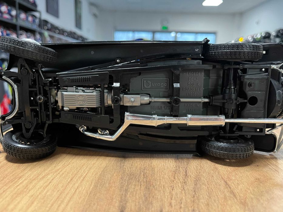 BBURAGO метална колекционерски  модел MERCEDES BENZ 500K 1936 г. 1:18