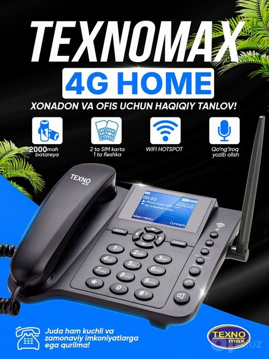 Texno Max D25 1yil garantiya