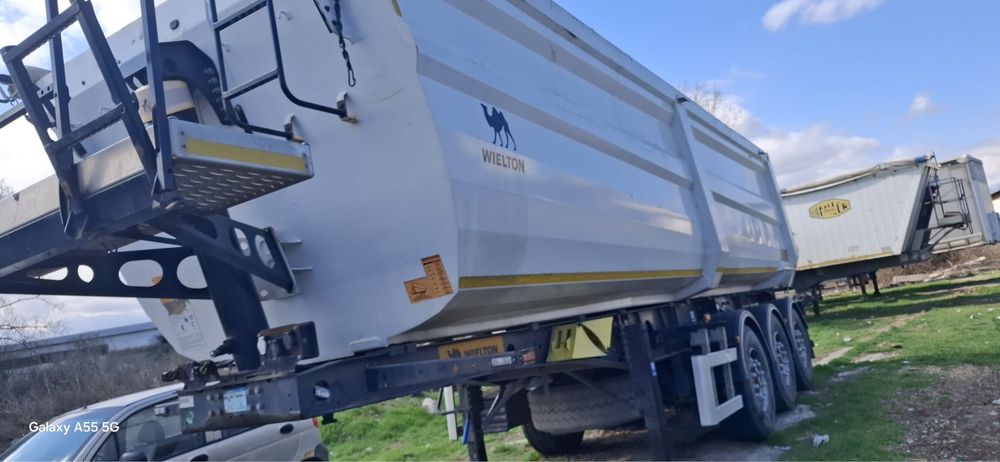 Semiremorca basculabila wielton 33m3