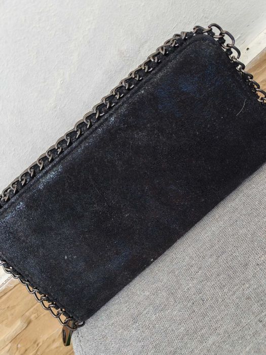 Дамска чанта и портмоне-кожа