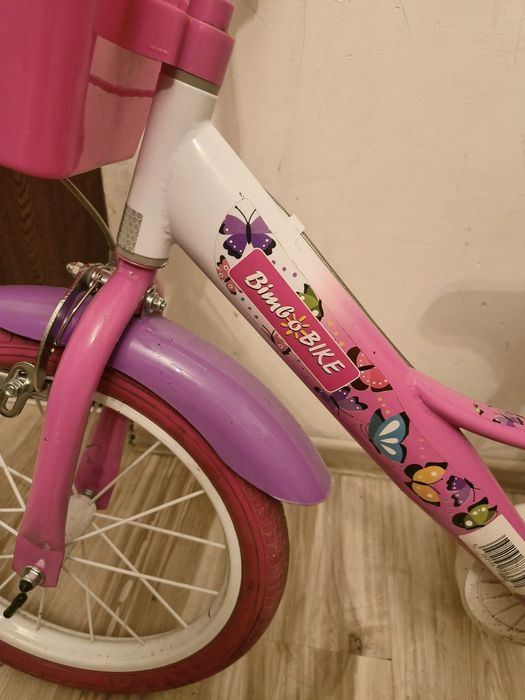 Bicicleta copii fetițe roti 16