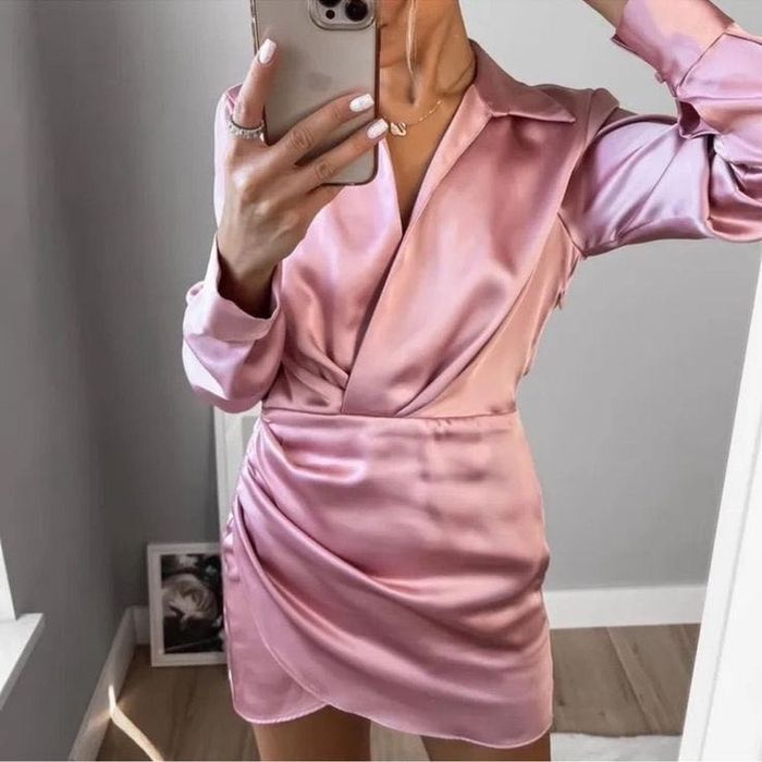 Рокли Zara нови сатен