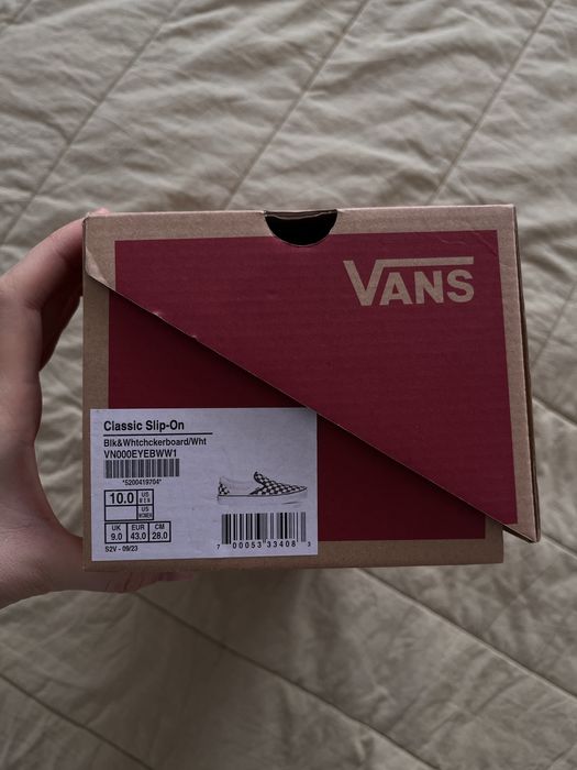 Vans классик слипон кеды