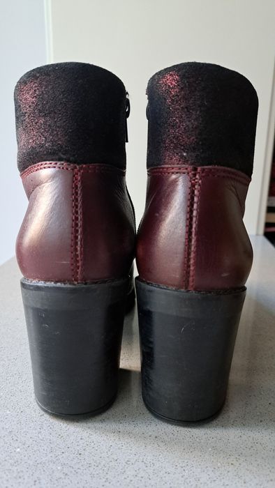 Botine piele naturala 35