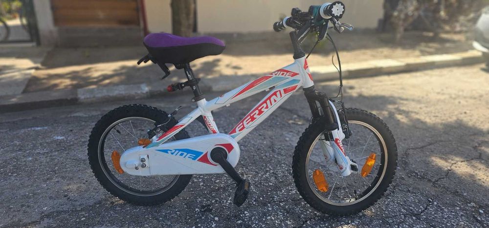 Детски велосипед Ferrini Ride 16" – перфектно техническо състояние